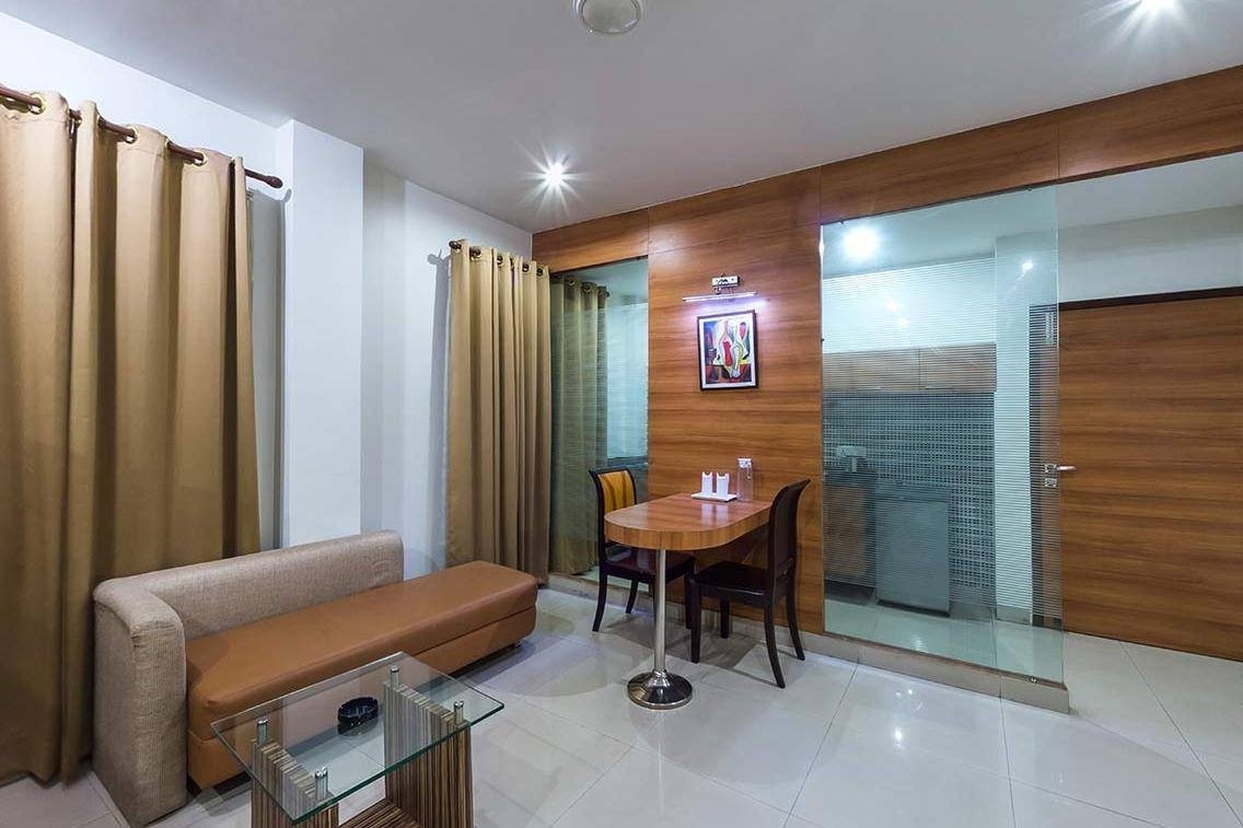 Executive Room interior detail at Aarian Aatithya